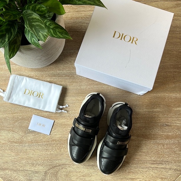 Dior Shoes - Christian Dior | D-Wander Sneaker Size 39 Noir KCK311VEA9039